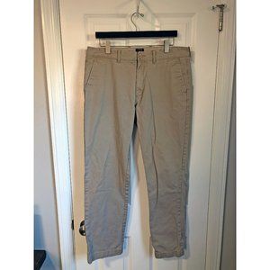J Crew Men's Sutton Chino Khaki Size 34/32